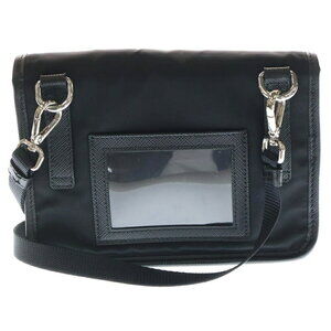 Prada NYLON TESSUTO SAFFIANO Black RE Shoulder Bag